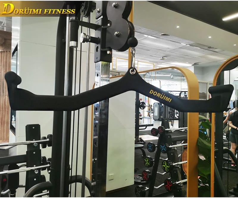 DORUIMI V alakú kábel fogantyú bicepsz tricepsz edzéshez erőedzés