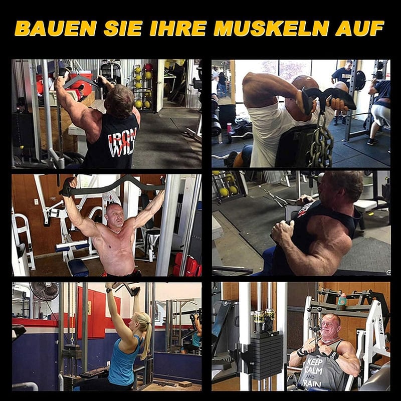 DORUIMI V alakú kábel fogantyú bicepsz tricepsz edzéshez erőedzés