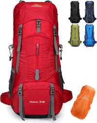 Doshwin 70L Trekking Hátizsák Esővédővel Camping Túrázáshoz 1