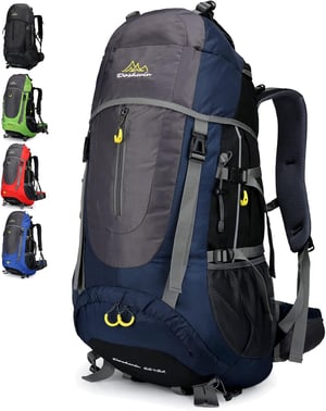 Doshwin trekking hátizsák - sötétkék - 70 l