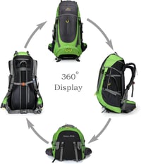 Doshwin 70L Trekking Hátizsák Férfiaknak és Nőknek Camping Utazáshoz 2