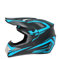 DOT Fullface Motocross Bukósisak Uniszex Ifjúsági L-es Méret Kesztyűvel Szemüveggel és Maszkkal Terepkerékpárhoz 4