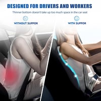 Doteonyou Lumbar Support Párna Irodai Székhez és Autóhoz 5