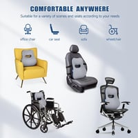 Doteonyou Lumbar Support Párna Irodai Székhez és Autóhoz 9
