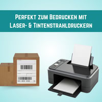 Samolepiaci papier A4 Double Dragon, biely matný – 50 listov, pre atramentové a laserové tlačiarne, rýchloschnúce etikety 5