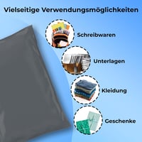 Double Dragon Öntapadós Poliuretán Csomagolási Tasak Szett - 4 Méret, 60 Darab Szállításhoz 6