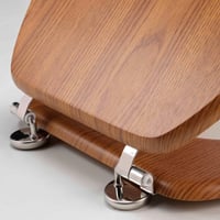Capac WC Douceur d'Intérieur Strata cu aspect de stejar, 37,5 x 46 cm 5