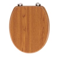 Capac WC Douceur d'Intérieur Strata cu aspect de stejar, 37,5 x 46 cm 1