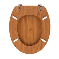 Capac WC Douceur d'Intérieur Strata cu aspect de stejar, 37,5 x 46 cm 2