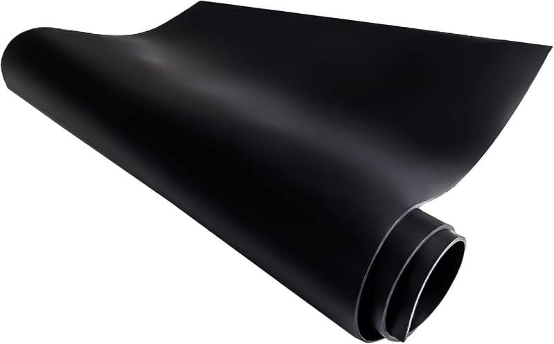 DOUJIAO Neoprén Gumiszalag 200x1,5mm - Tömítés, Padlóvédelem, Csúszásmentes Gumilap