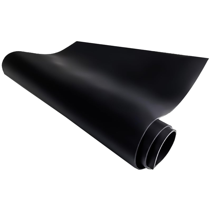 DOUJIAO neoprenska gumena traka - crna - 200 mm x 1,5 mm x 1 m