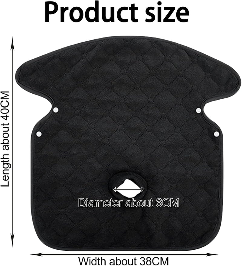 Doukesh Autósülés Védőpad 38x40 cm Univerzális Gyermekülés Protector