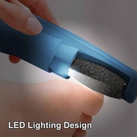 Doukesh elektromos bőrkemény eltávolító, újratölthető, kék 6