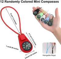 Doukesh Multicolor Mini Túrakompasz Gyerekeknek Medállal és Táskával 3