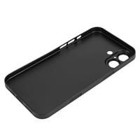 Ultra tenký kryt doupi pre iPhone 16 (6,1 palca) – karbónový vzor, čierny, podpora bezdrôtového nabíjania, super tenký ochranný obal 9
