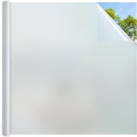DOWELL Ablakfólia Mattított Üveghatás 90x200cm Önragasztó Privátszféra UV Védelem 1