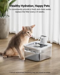 DownyPaws Macska Ivókút Szűrő Csomag - 12 db-os Cserélhető Vízszűrő Betét Ivóállomáshoz - NSF Tanúsítvánnyal 5