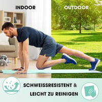 #DoYourFitness Yoga Mat csúszásmentes 183x61 cm türkiz 3
