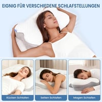 Dozion memóriahabos ergonomikus nyakpárna oldal-, hát- és hasfekve alvóknak - 1 db 7