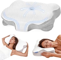 Dozion memóriahabos ergonomikus nyakpárna oldal-, hát- és hasfekve alvóknak - 1 db 1