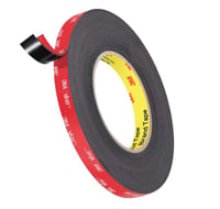 Dpm tapes 3M VHB 5952 Kétoldalas Ragasztószalag Akril Hab Extra Erős Vízálló Hőálló Autó Otthon Iroda 12mm x 4,6m Fekete 2