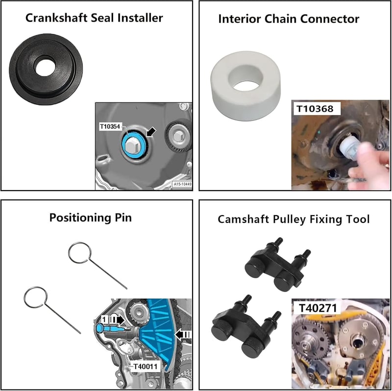 DPTOOL EA888 1.8 2.0 TSi TFSi Vezérműtengely Beállító Szerszám Audi-hoz
