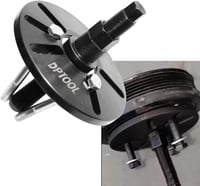 DPTOOL Harmonic Balancer Puller Removal & Install Tool Kit, Crankshaft Pulley Remover 4