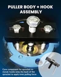 DPTOOL Szelepfedél Leszerelő Ford 2.0 2.2 2.4 3.2 TDDi TDCi Diesel 5