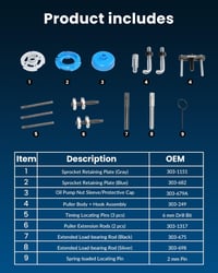 DPTOOL Szelepfedél Leszerelő Ford 2.0 2.2 2.4 3.2 TDDi TDCi Diesel 2