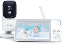 Dr.Care NeoView Babyphone 3,5" kijelzővel, kamera, kétirányú hang, éjszakai látás, hőmérő - 3.5" Monitor mit 1 Kamera 1