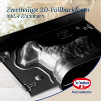 Dr. Oetker 1845 Húsvéti Bárány Sütőforma Öntöttvas - Mini-Lamm 700ml 4