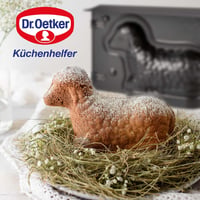 Dr. Oetker 1845 Húsvéti Bárány Sütőforma Öntöttvas - Mini-Lamm 700ml 7