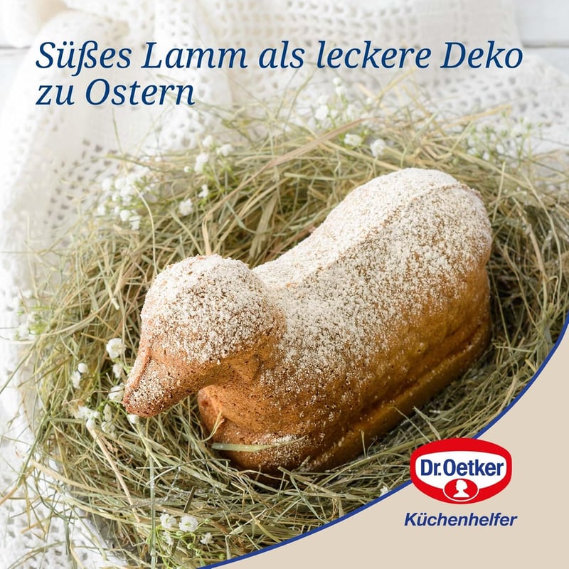 Dr. Oetker 1845 Húsvéti Bárány Sütőforma Öntöttvas - Mini-Lamm 700ml
