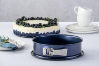 Dr. Oetker 26 cm-es kerek tortaforma zománc bevonattal, kék, tapadásmentes - Ø 26 cm, springform pan 4