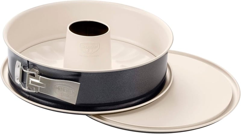 Dr. Oetker 28 cm-es kapcsos tortaforma 2 alappal, kerámia bevonatú sütőforma - Single