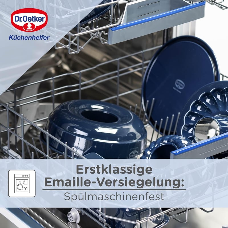 Dr. Oetker Back-Liebe 24 cm-es Kerek Sütőforma Ajándékdobozban - Single