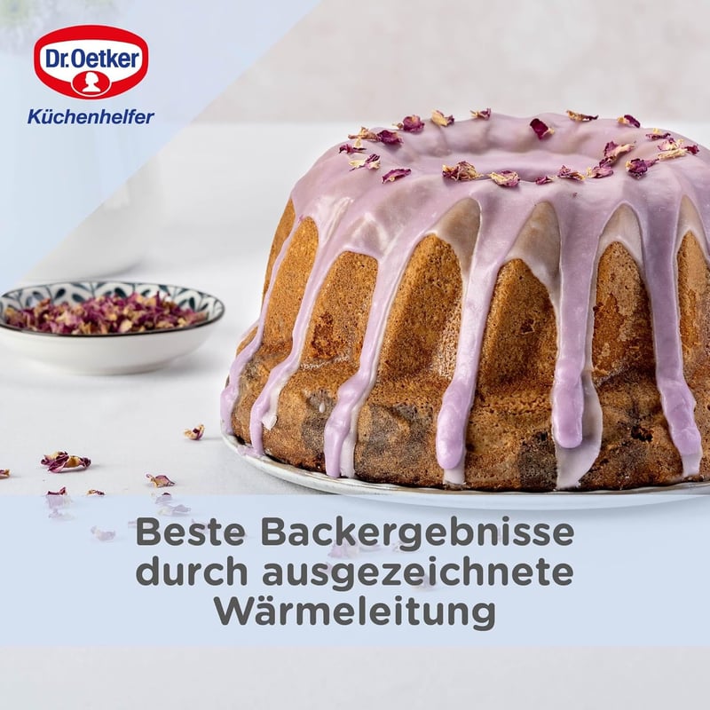 Dr. Oetker Back-Liebe 24 cm-es Kerek Sütőforma Ajándékdobozban - Single