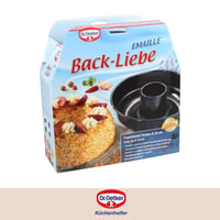 Forma na pečenie Dr. Oetker Back-Liebe Frankfurter veniec 26 cm – Smaltovaný nepriľnavý povrch – Tmavomodrá forma na bábovku 4