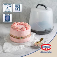 Dr. Oetker Magas Tortaszállító Doboz 22,5 cm Kerek Torta Hordozó Polccal - Transport Box High 2