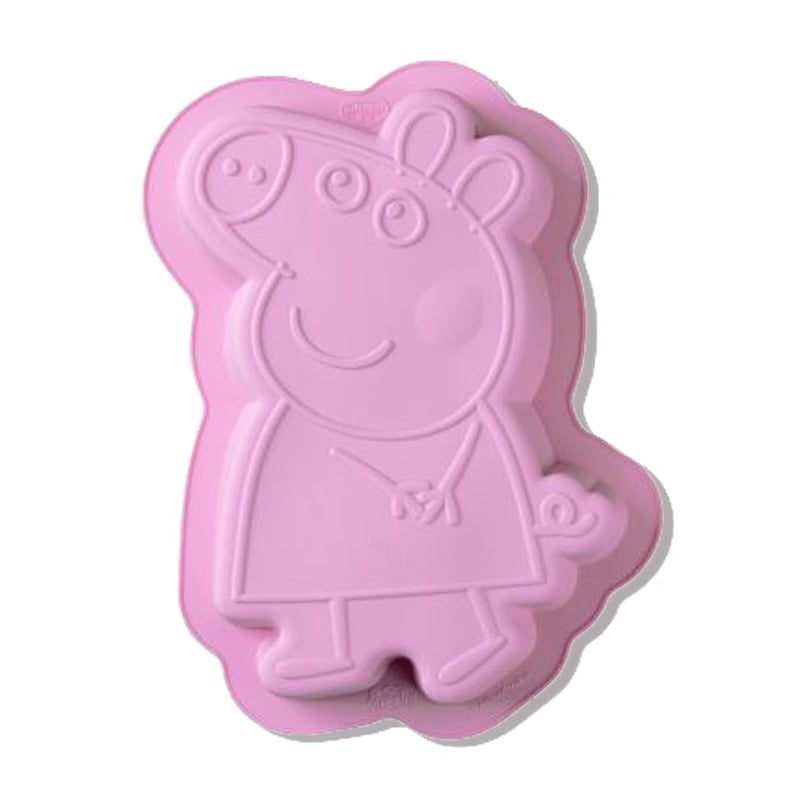 Silikónová forma na pečenie Dr. Oetker Peppa Pig – 1200 ml, 27x19,5x5 cm – Vhodná pre deti, odolná voči kyselinám a teplu, na detské oslavy