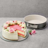 Dr. Oetker Springform Tortaforma 26 cm Kerámia Bevonattal, Rozsdamentes Acél Sütőforma Krém/Antracit - Cream / Anthracite - Springform Tin 26 Cm 2