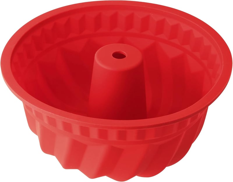 Dr. Oetker Szilikon Fánk Forma 22x10cm Piros Mosogatógépben Mosható - Pudding Mould