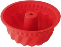 Dr. Oetker Szilikon Fánk Forma 22x10cm Piros Mosogatógépben Mosható - Pudding Mould 4