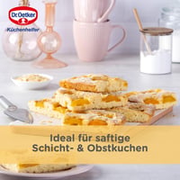 Plech na pečenie Dr. Oetker Tradition z ocele, nepriľnavý, s extra vysokým okrajom, čierny, 42x29x4 cm 6