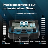 DR.ÖTEK Professzionális Fémkereső 5 Módú Vízálló Kettős-D Tekerccsel 4