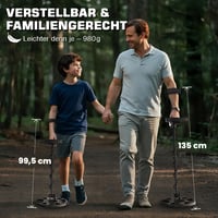 DR.ÖTEK Professzionális Fémkereső 6 Módos Vízálló Detektor Kiegészítésekkel 6