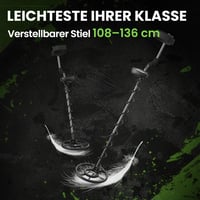 DR.ÖTEK Professzionális Fémkereső Készlet Felnőtteknek, Vízálló Tekerccsel és LCD Kijelzővel 8