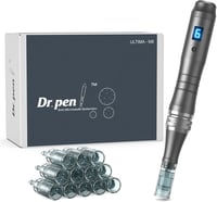 Dr.Pen Ultima M8 Professzionális Mikrotűs Kezelőtoll - Elektromos Arcápoló Készülék Hajnövekedés Serkentésére 12 Patronnal 1