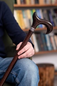 Dr Watson Prestige Kézműves Fa Sétapálca Derby Fogantyúval 8