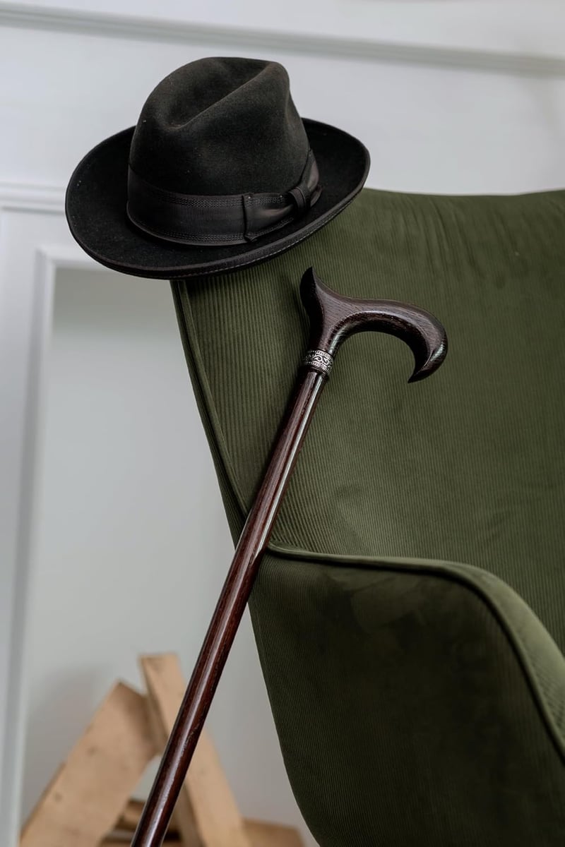 Dr Watson Prestige Kézműves Fa Sétapálca Derby Fogantyúval